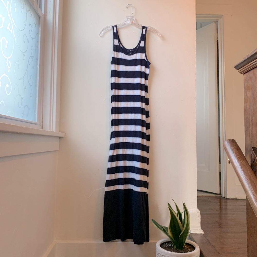 Gap Striped Maxi Dress